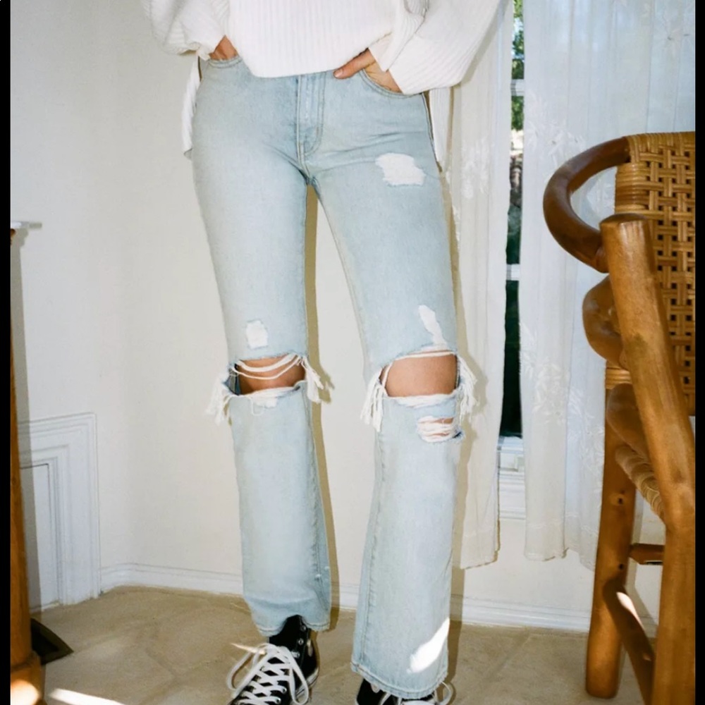 BDG mid rise bootcut jeans